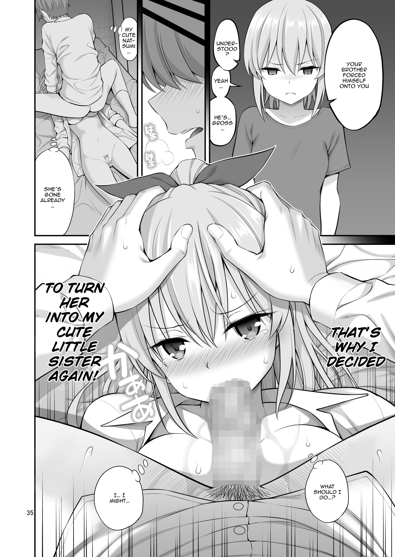 Hentai Manga Comic-Little Sister Hypno Development -Read-35
